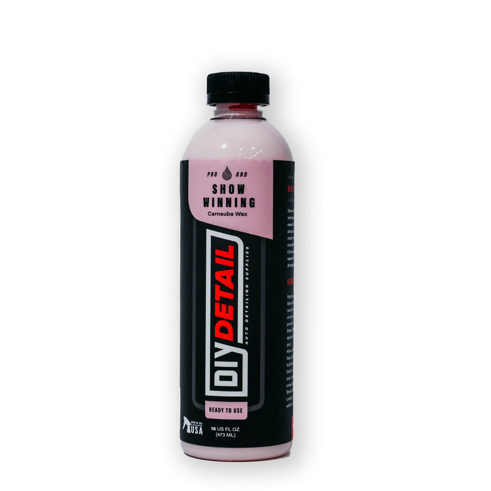DIY DETAIL SHOW WINNING CARNAUBA WAX (16oz)