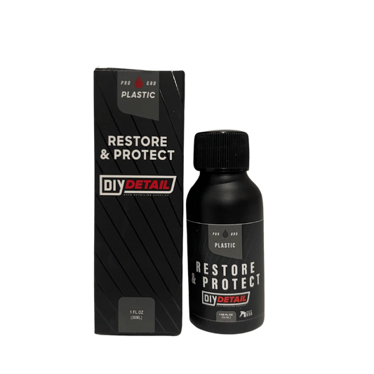 DIY DETAIL PLASTIC TRIM RESTORE AND PROTECT